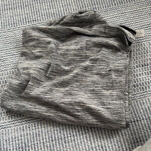 Gray Striped Lululemon Infinity Scarf